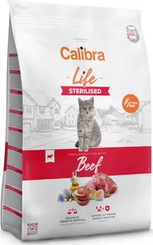 Krmivo pro kočku Calibra Life Cat Adult Sterilised Beef