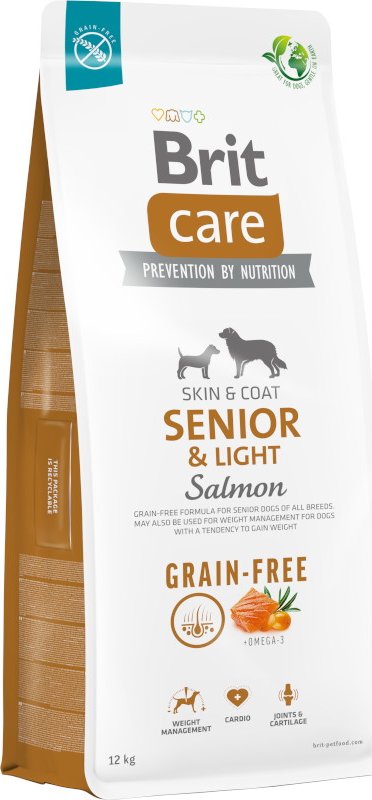 Brit Care Dog Grain-free Senior & Light 12 kg