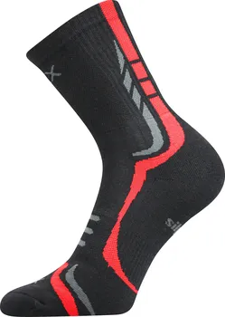 Dámské ponožky VoXX Thorx černé/červené 43-46