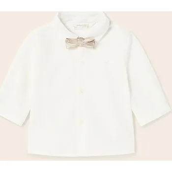 Chlapecké tričko Chlapecká košile Mayoral 1190 bílá Velikost: 18 měsíců, 86 cm, barva: smetanová