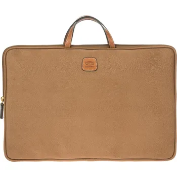 Cestovní taška Bric`s Taška na notebook Life Porta 17" Camel