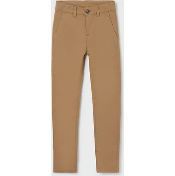 Chlapecké kalhoty Chlapecké plátěné kalkoty Mayoral 530-40 béžové Rozměr: 160 (14 let)