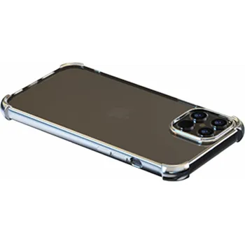 Pouzdro na mobilní telefon Devia Glitter shockproof soft case iPhone 12 Pro Max silver