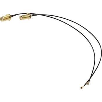 Náhradní díl pro mobilní telefon MXM Kabelová redukce na anténu IPEX-1 (u.FL) Male / SMA Female, 20 cm