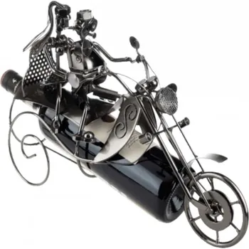 Stojan na víno Stojan na víno Motorkáři 1 lahev Motorkáři
