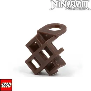 Stavebnice LEGO LEGO® Příslušenství k figurkám LEGO POCHVA NA 2 KATANY / 88290 tmavě hnědá 88290 NINJAGO