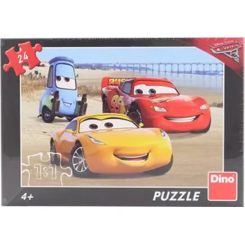 Puzzle Puzzle cars 3:Na pláži 24 dílků