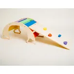 Toddler in Family Montessori houpačka +…