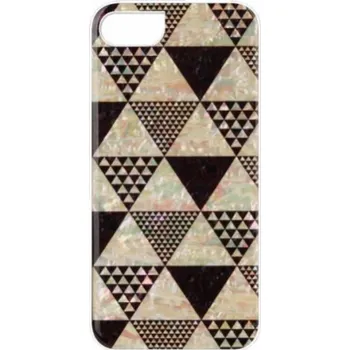 Pouzdro na mobilní telefon Pouzdro iKins pro Apple iPhone 8/7 pyramida bílé