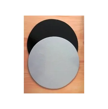 Dortová podložka kruh - ČERNO - BÍLÁ / 35 cm