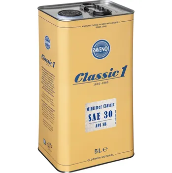 Převodový olej RAVENOL OLDTIMER CLASSIC 30 API SB 5 L (Veteránský olej Ravenol Oldtimer Classic 30 API SB)