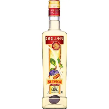 Likér GOLDEN SLIVKA s medom 36% 0,5l