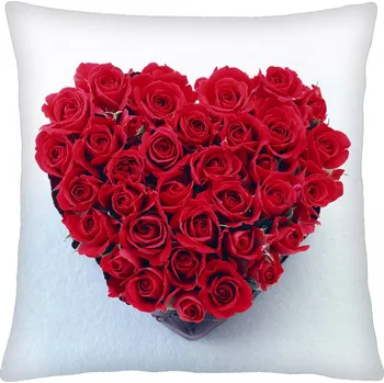 Polštář Polštář LOVE 21 Mybesthome 40x40 cm Varianta: Povlak na polštář s výplní, 40x40 cm