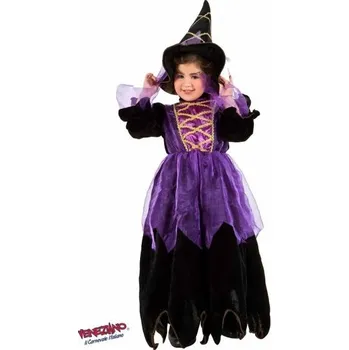 Karnevalový kostým VENEZIANO IT Dětský kostým Noční čarodějnice STREGA DELLA NOTTE BABY 5 let