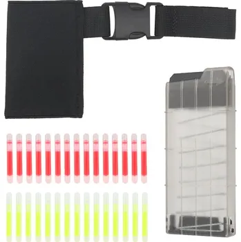 Příslušenství pro sportovní střelbu Zásobník s lightsticky a pouzdrem - černý 222c