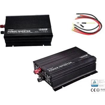 Měnič napětí Space Měnič napětí z 24V na 230V, trvalé zatížení 1600W