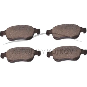 Brzdová destička Brzdové destičky ATE Citroen C4 2009- 1.2