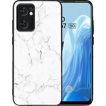 Příslušenství pro tablet VSECHNONAMOBIL 46170 MY ART Ochranný obal Oppo Reno7 5G WHITE MARBLE (144)