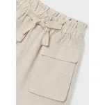 Dívčí kraťasy Mayoral 6236-046 len Velikost: 157 (14 let), barva: béžová