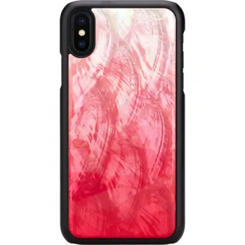 Pouzdro na mobilní telefon Pouzdro iKins SmartPhone iPhone XS/S pink lake black