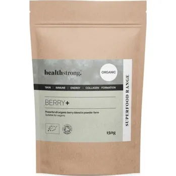 Sušené ovoce Healthstrong | Sušené bio superovoce - Berry+ 8 druhů bobulovin s vysokým obsahem vitamínu C - 150 g