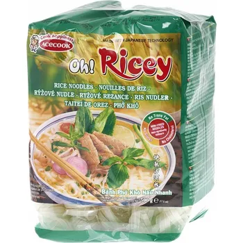 Acecook Oh! Ricey rýžové nudle široké 500 g