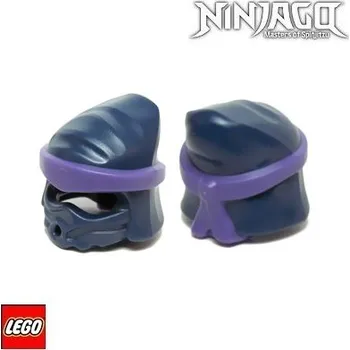 Stavebnice LEGO LEGO® Příslušenství k figurkám LEGO Kápě NINJAGO (20568pb01) tmavě modrá 20568pb01 NINJAGO Possession