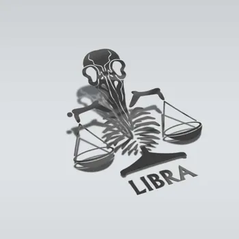 Samolepicí dekorace na vozidlo Samolepka Váhy - Libra - 10x13