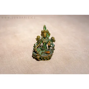 Mosazná Soška Tára 9 cm