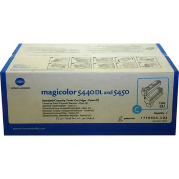 Počítačové příslušenství Konica Minolta 4539334 (1710-6040-04) azurový (cyan) originální toner