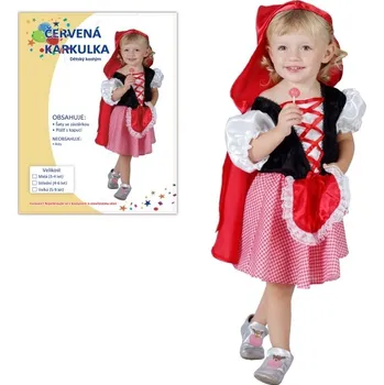 Karnevalový kostým KOSTÝM - KARKULKA 3-4