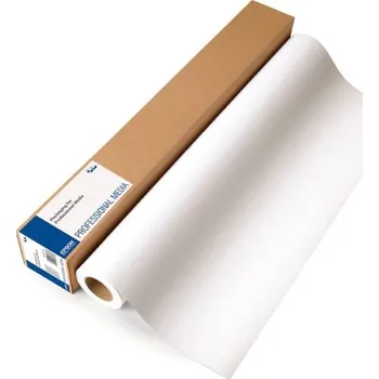 Plotrový papír Epson WaterResistant Matte Canvas Roll C13S042013, 375 g/m2, 17", 432mmx12.2m, matné, bílé, plátno