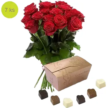 umělá květina Kytice růží Šťastný den