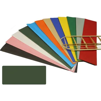 Krick potahový papír tmavě zelený 18g/m2 51x76cm (2)