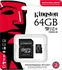 Paměťová karta Kingston Industrial micro SDXC 64 GB Class 10 UHS-I U3 + adaptér (SDCIT2/64GB)