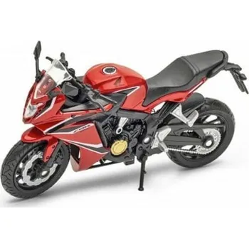 autíčko Model motocyklu Honda CBR650F 2018 (červená) 1:18