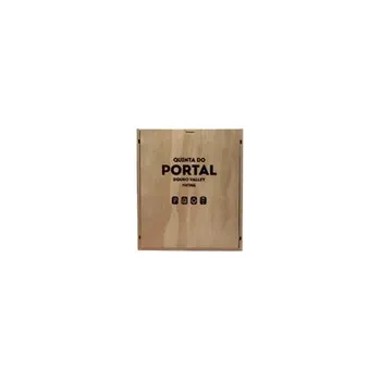 Dřevěný box Portal pro 3 vína