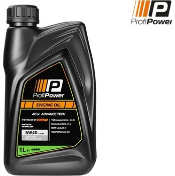 Motorový olej ProfiPower 4CAR 5W40 PP A3B4 ADVANCE TECH 1L