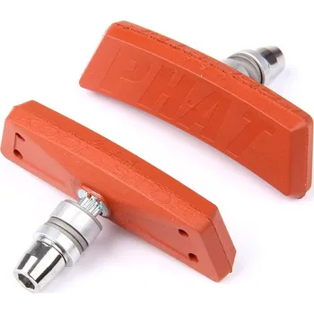 Brzda na kolo Špalík brzdový Kool Stop Phat Padd se závitem losos