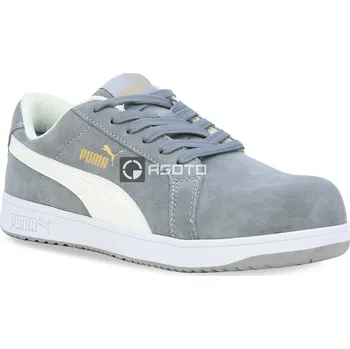 Pracovní obuv PUMA Iconic S1P ESD šedá pánská pracovní obuv 46