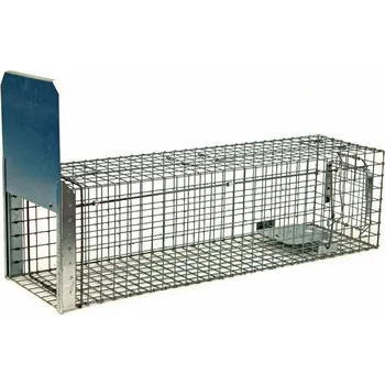 Zvířecí past BRAVSON GROUP s.r.o. Profesionální past na lišky, kuny a kočky TRAP ST102x34x34