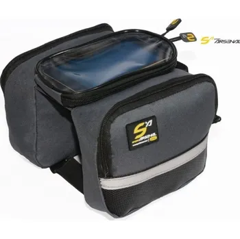 brašna na kolo Sport Arsenal art.514 Brašna na rám s kapsou na Smarphone