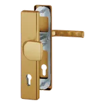 HOPPE Bezpečnostní kování London Provedení: klika - koule, Povrch: F4 - bronzový elox, Rozteč: 90 mm