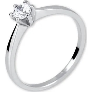Prsten Soliter Stříbrný zásnubní prsten 426 001 00501 04 60 mm + 2 měsíce na vrácení zboží