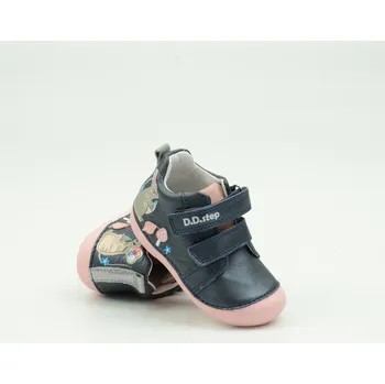 D.D.step Dívčí polobotky DDStep 015-371 modrá Velikost: 23