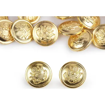 Knoflík Knoflík erb velikost 24"; 32", barva 4 (32") žluté zlato