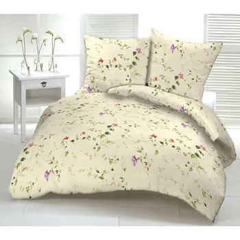 Povlečení Povlečení krepové Toscania TiaHome 1x Polštář 90x70cm, 1x Přikrývka 140x200cm