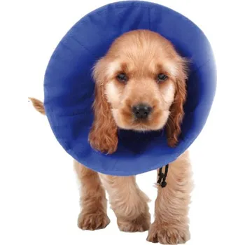 Antiparazitikum pro psa Ochranný límec pro psa KVP EZ Soft Modrá (Obvod krku: 18-38 cm)
