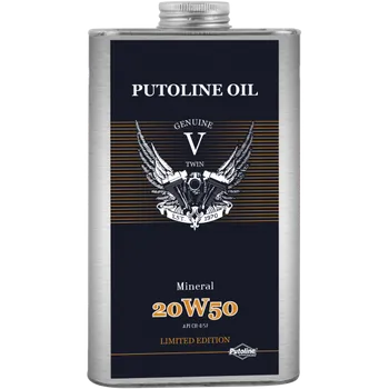Motorový olej Putoline Genuine V-Twin mineral motorový motocyklový olej 20w50