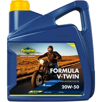 Motorový olej Putoline Formula V-Twin 20W/50 motorový motocyklový olej - 4L